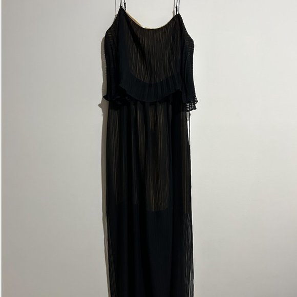 w118 by Walter Baker Maxi Semi Sheer Dress - Picture 1 of 2